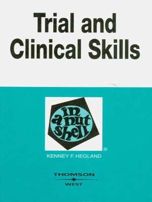cover image of Hegland's Trial and Clinical Skills in a Nutshell, 4th